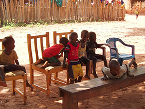 Visit to Brefet village, The Gambiae, C. Merrick